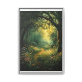 Mystic Forest Enchantment: Premium Art Print on Museum Paper