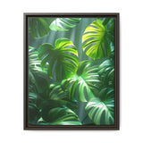 Floating Monstera Delicacy - Serene Nature Art Print
