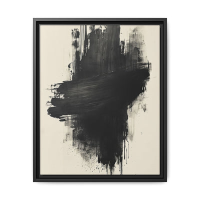 Abstract Dynamic Brush Strokes Fine Art Print on Museum-Grade Paper