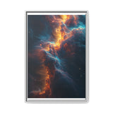 Galactic Garden: Neon Spectrum - 4K Space-Inspired Art Print
