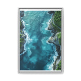 Coastal Serenity - British Columbia Highway Aerial View Print