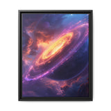 Iridescent Space Garden: Vivid Nebula & Celestial Flora Print