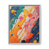 Jackson Pollock Style Dynamic Abstract Splatter Art Print