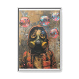 Urban Dreamscape: Child's Vision in Banksy-Inspired Art Print