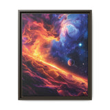 Trippy Neon Cosmic Landscape - Ultra HD Space Art Print