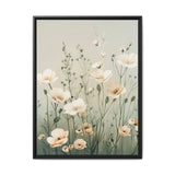 Artisan Wildflower Botanical Gouache Print - Museum Grade Canvas