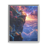 Psychedelic Cosmic Oasis – 4K Nebula Fine Art Print