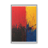 Abstract Energetic Splatter Art - Pollock-Inspired Limited Print