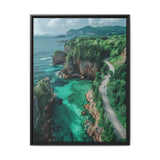 Coastal Serenity: Aerial BC Highway - Limited Edition Art Print