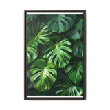 Floating Monstera Delicacy - Serene Botanical Art Print