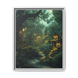 Enchanted Forest Bioluminescence - Premium Museum Grade Print