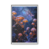 Galactic Dreams - Neon Cosmos Art Print on Museum Grade Paper