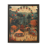 Enchanted Carnival Glow - Vintage Fairground Art Print