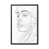 Japandi-Inspired Minimalist One-Line Art Print