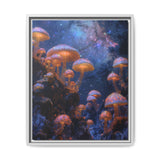 Galactic Dreams - Neon Cosmos Art Print on Museum Grade Paper