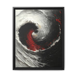 Yin-Yang Essence - Abstract Impasto Swirl Fine Art Print