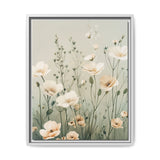 Artisan Wildflower Botanical Gouache Print - Museum Grade Canvas