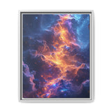 Neon Nebula: Psychedelic Space Nature Art Print - 4K Detail