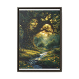 Enchanted Forest Dreamscape - Vibrant Whimsical Wall Art Print
