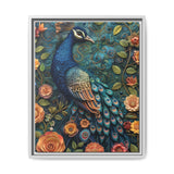 Iridescent Art Nouveau Peacock - Luxury Fine-Art Illustration