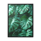 Floating Monstera Delight - Ethereal Botanical Fine Art Print