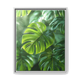 Monstera Dreams: Ethereal Leaves Art Print on Museum Grade Paper