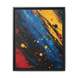 Vibrant Pollock-Inspired Abstract Chaos Art Print - Museum Grade