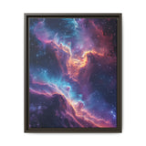 Stellar Wonders: Neon Space Nature Art Print - 4K Detail
