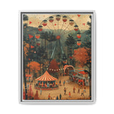 Enchanted Carnival Glow - Vintage Fairground Art Print