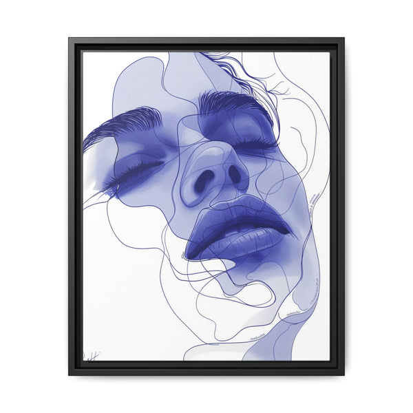 Japandi-Inspired Minimalist One-Line Portrait - Fine Art Print