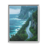Coastal Serenity: Aerial BC Highway - Limited Edition Print