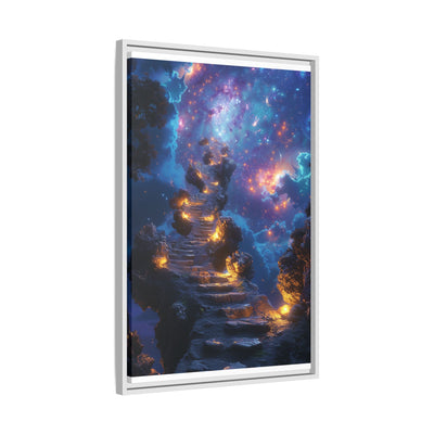 Galactic Neon Dreamscape - Premium 4K Museum-Grade Print