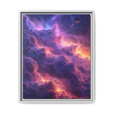 Spectral Odyssey: Neon Space Nature - Ultra HD Museum Grade Print