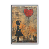 Banksy-Inspired Social Justice Anime Art Print