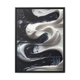 Abstract Swirls Art Print - Brushstroke Mastery on Museum Paper