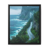Coastal Serenity: Aerial BC Highway - Limited Edition Print