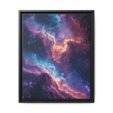 Stellar Wonders: Neon Space Nature Art Print - 4K Detail