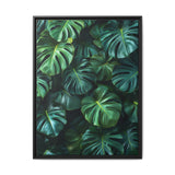 Serene Monstera Dreams - Overhead Leaf Art Print