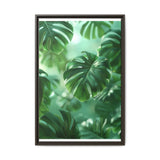 Suspended Monstera Delicacy - Ethereal Leaves Art Print