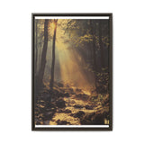 Enchanted Forest Golden Hour - Museum Grade Art Print