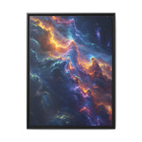Galactic Wonders: Neon Bioluminescence - Premium 4K Space Art Print