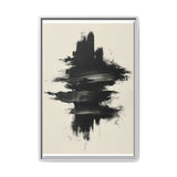 Abstract Dynamism - Bold Brushstroke Art Print on Museum-Grade Paper