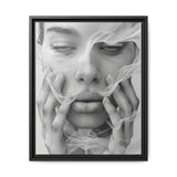 Japandi Minimalist Ink Portrait - Fine Art Museum Grade Print