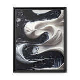 Abstract Swirls Art Print - Brushstroke Mastery on Museum Paper