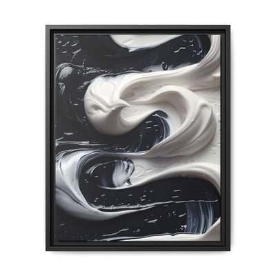 Abstract Swirls Art Print - Brushstroke Mastery on Museum Paper