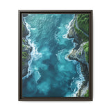 Coastal Serenity - British Columbia Highway Aerial View Print