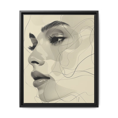 Japandi-Inspired Minimalist Line Art Print - Monochrome Elegance