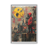 Banksy-Inspired Urban Rebellion Art Print - Museum Grade Paper