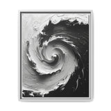 Abstract Swirls in High Contrast - Fine Art Print on Museum Paper