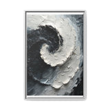 Yin Yang Essence - Modern Abstract Art Impasto Print